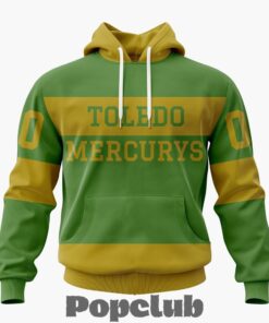 Toledo Walleye 2026-27 Personalized 1952 Mercurys Throwback Design Hoodie