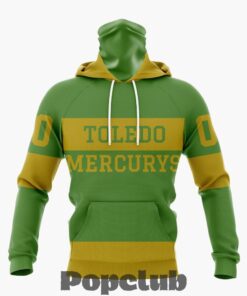Toledo Walleye 2026-27 Personalized 1952 Mercurys Throwback Design Hoodie