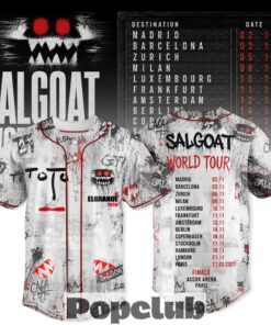 ElGrandeToto Salgoat World Tour Baseball Jersey