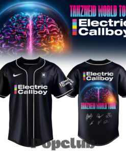 Electric Callboy “Tanzneid World Tour” 2026 Signature Baseball Jersey Electric Callboy “Tanzneid World Tour” 2026 Signature Baseball Jersey
