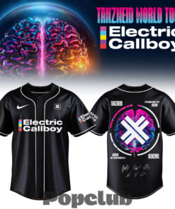 Electric Callboy “Tanzneid World Tour” 2026 Signature Baseball Jersey