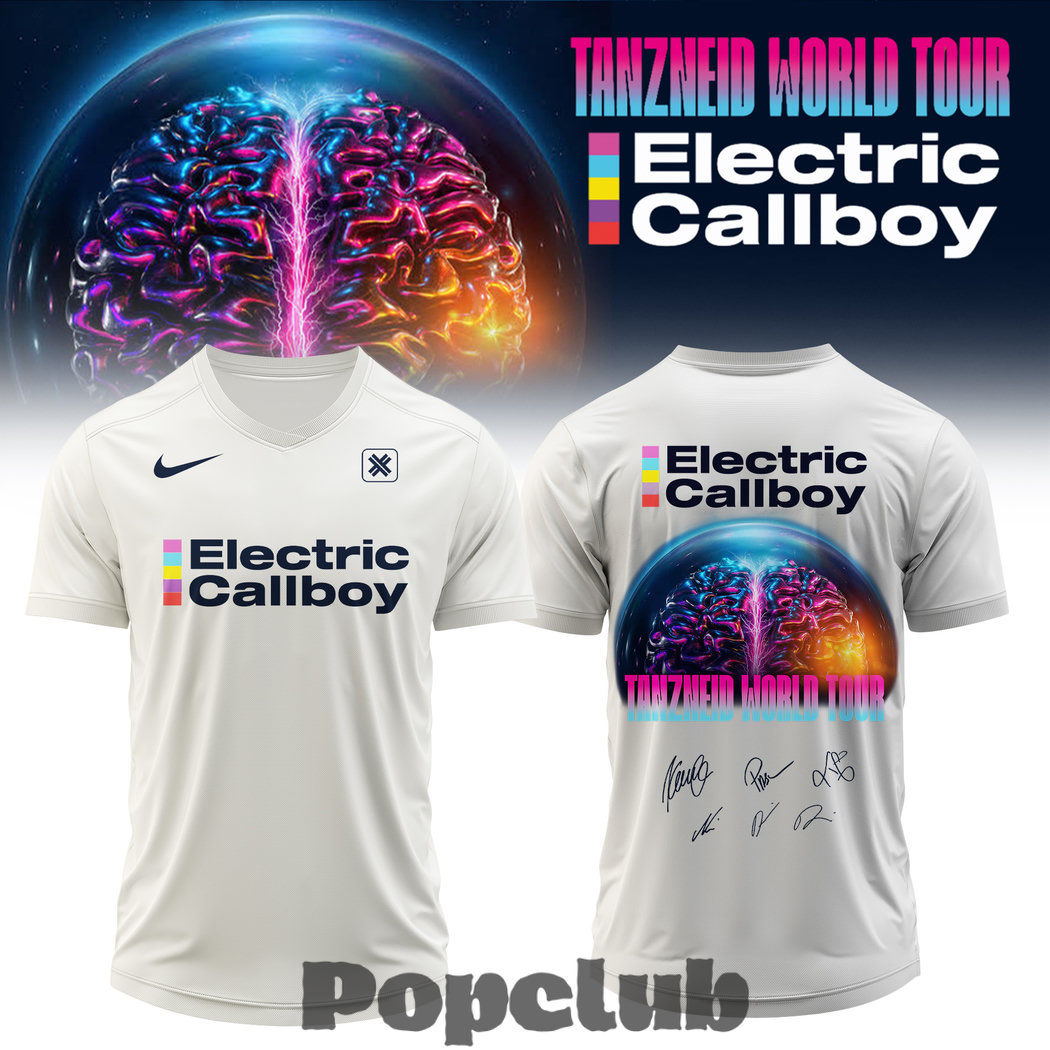 Electric Callboy “Tanzneid World Tour” 2026 Signature Football Jersey Electric Callboy “Tanzneid World Tour” 2026 Signature Football Jersey