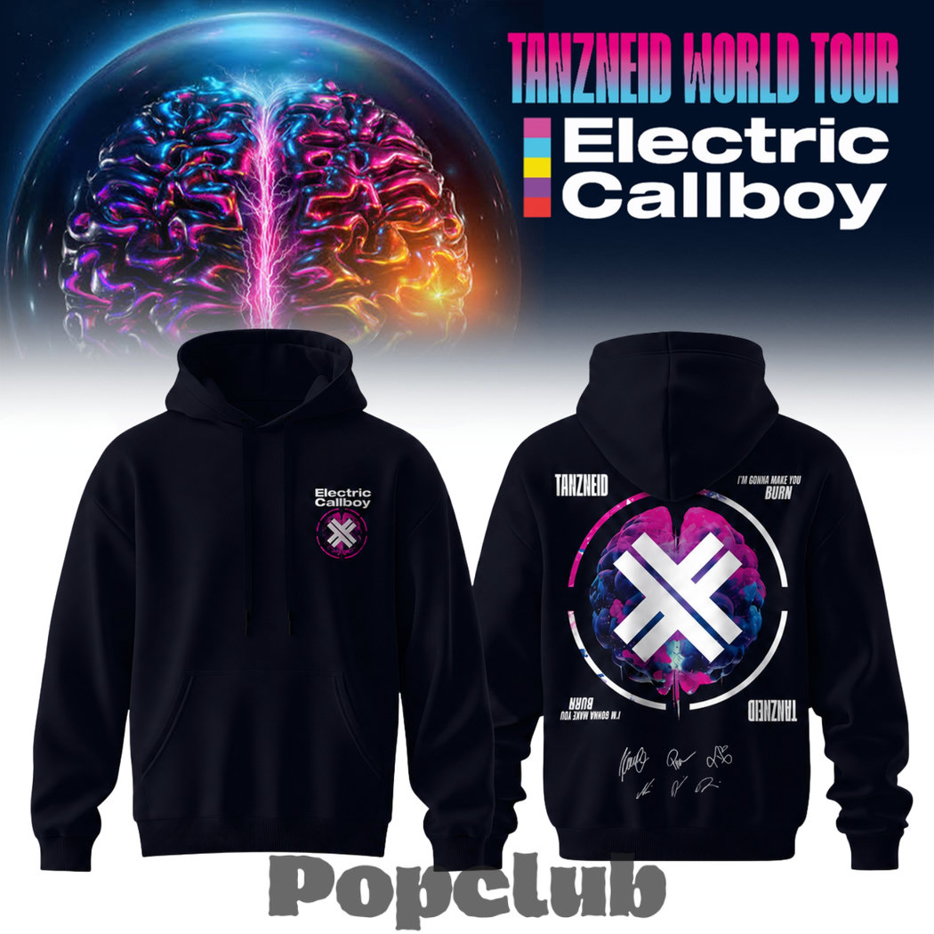 Electric Callboy “Tanzneid World Tour” 2026 Signature Hoodie Electric Callboy “Tanzneid World Tour” 2026 Signature Hoodie