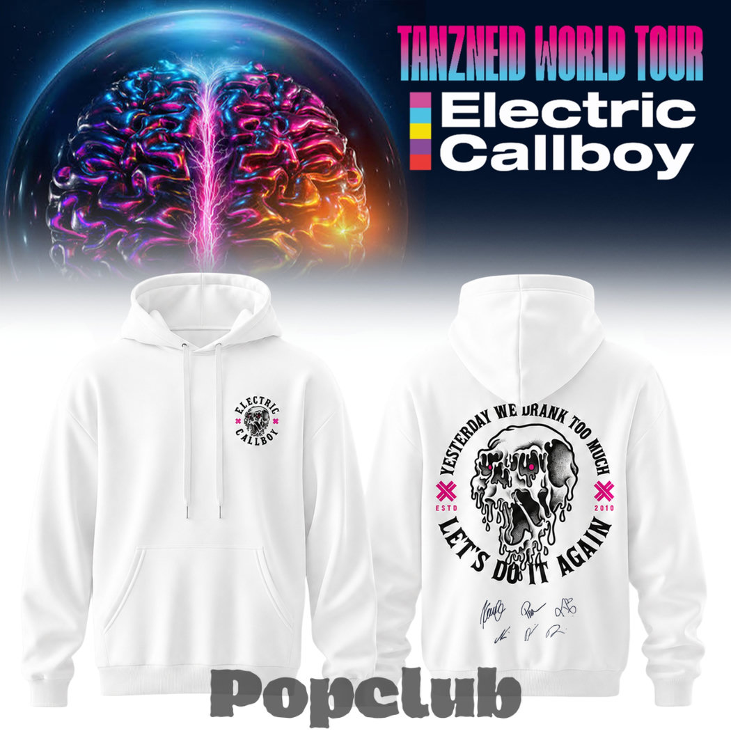 Electric Callboy “Tanzneid World Tour” 2026 Signature Hoodie Electric Callboy “Tanzneid World Tour” 2026 Signature Hoodie