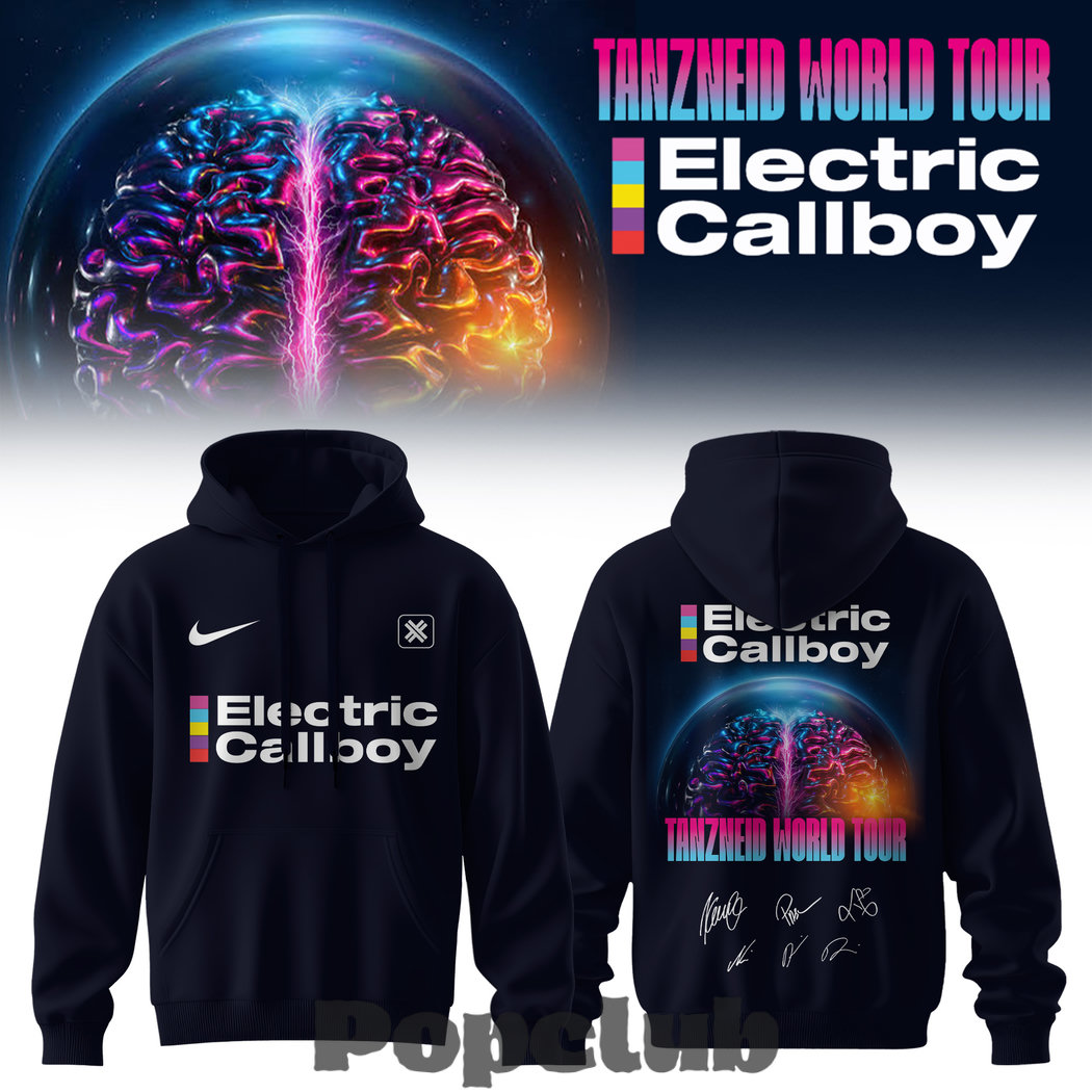 Electric Callboy “Tanzneid World Tour” 2026 Signature Hoodie Electric Callboy “Tanzneid World Tour” 2026 Signature Hoodie