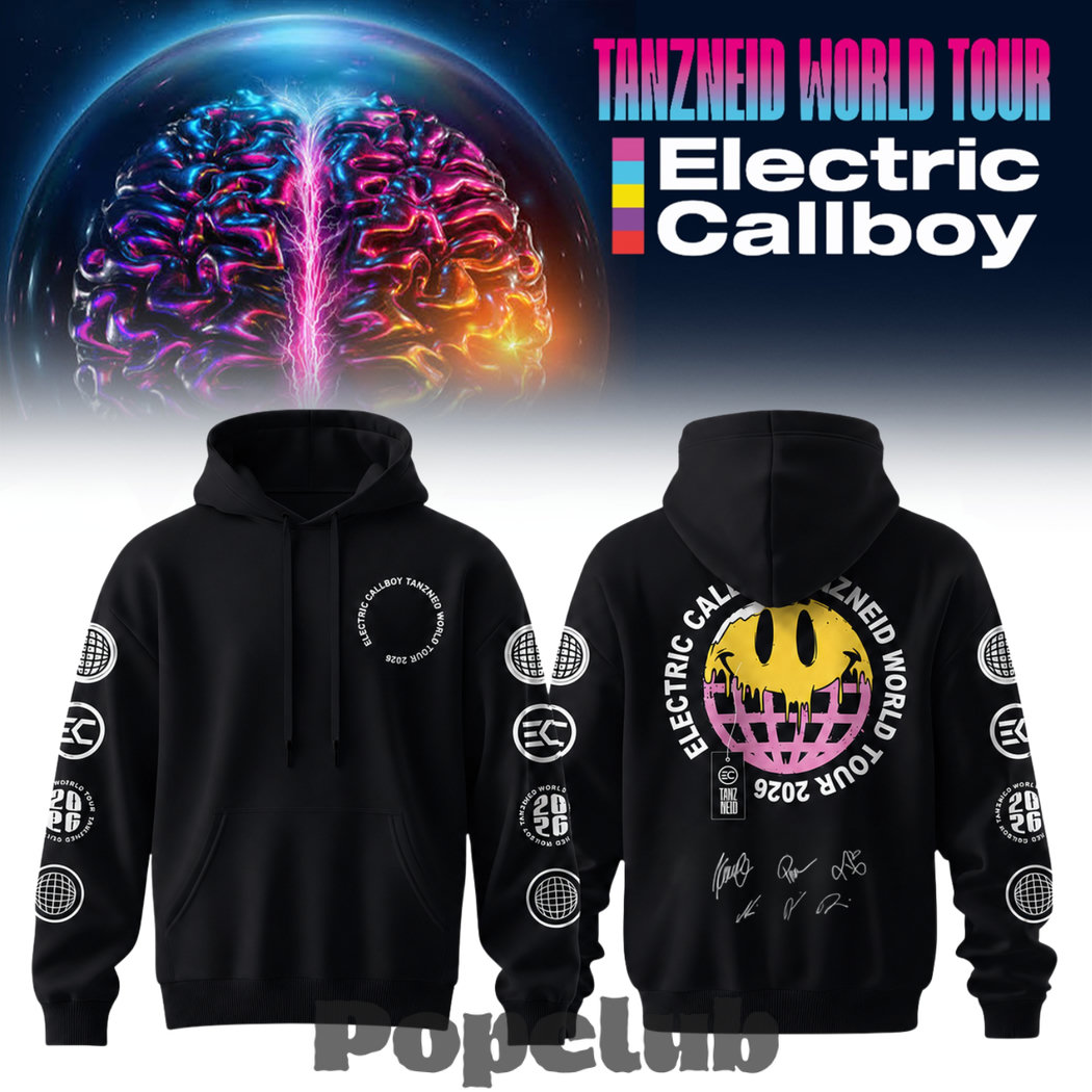Electric Callboy “Tanzneid World Tour” 2026 Signature Hoodie Electric Callboy “Tanzneid World Tour” 2026 Signature Hoodie