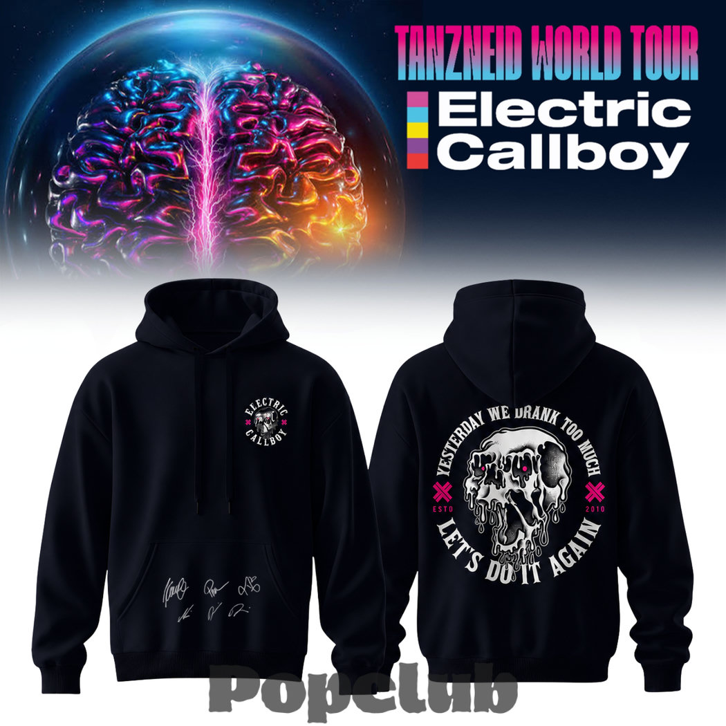 Electric Callboy “Tanzneid World Tour” 2026 Signature Hoodie Electric Callboy “Tanzneid World Tour” 2026 Signature Hoodie
