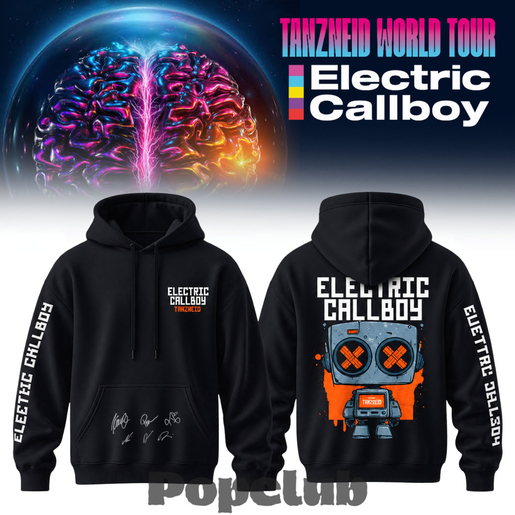 Electric Callboy “Tanzneid World Tour” 2026 Signature Hoodie Electric Callboy “Tanzneid World Tour” 2026 Signature Hoodie
