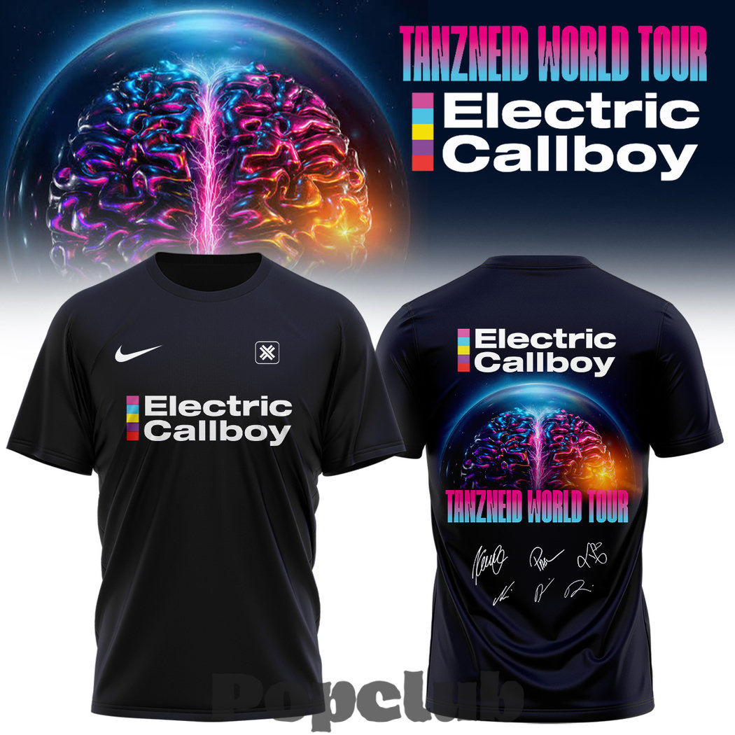 Electric Callboy “Tanzneid World Tour” 2026 Special T-Shirt Electric Callboy “Tanzneid World Tour” 2026 Special T-Shirt