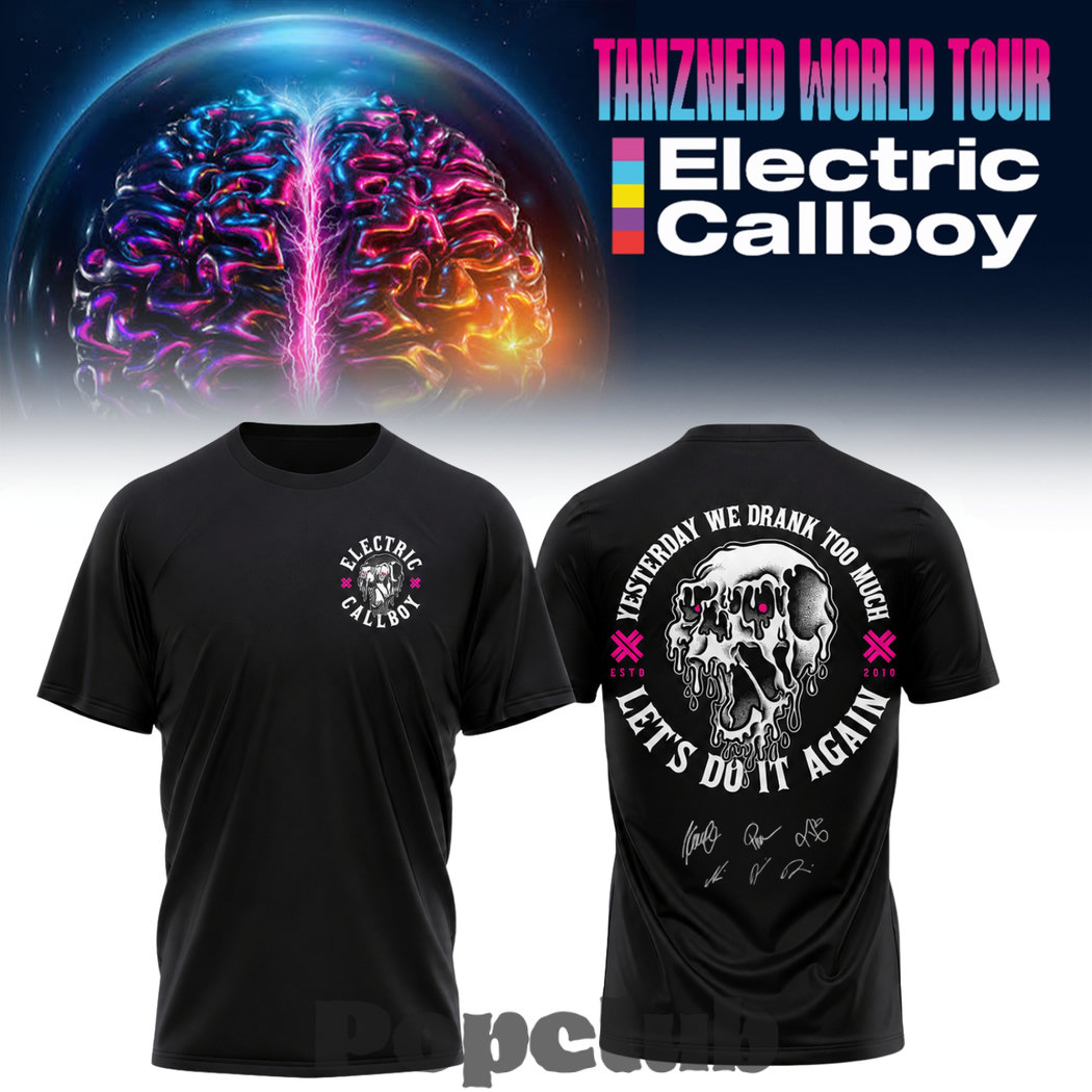 Electric Callboy “Tanzneid World Tour” 2026 Special T-Shirt Electric Callboy “Tanzneid World Tour” 2026 Special T-Shirt