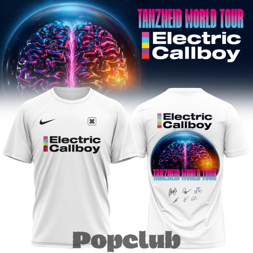 Electric Callboy “Tanzneid World Tour” 2026 Special T-Shirt Electric Callboy “Tanzneid World Tour” 2026 Special T-Shirt