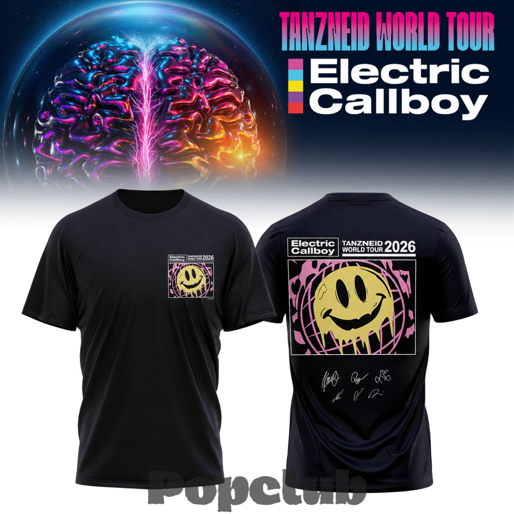 Electric Callboy “Tanzneid World Tour” 2026 Special T-Shirt Electric Callboy “Tanzneid World Tour” 2026 Special T-Shirt