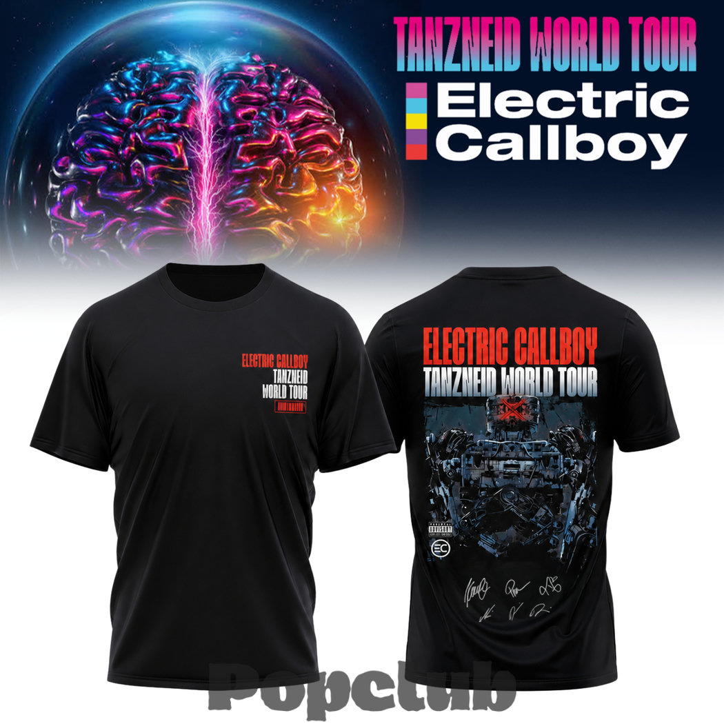 Electric Callboy “Tanzneid World Tour” 2026 Special T-Shirt Electric Callboy “Tanzneid World Tour” 2026 Special T-Shirt