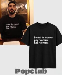 Enes Kanter Freedom Invest In Women Pay Women Hire Women T-Shirt