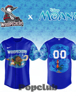 Fayetteville Woodpeckers x Moana Night Custom Jersey