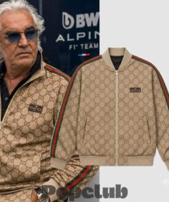 Flavio Briatore Formula One F1 Gucci Bomber Jacket