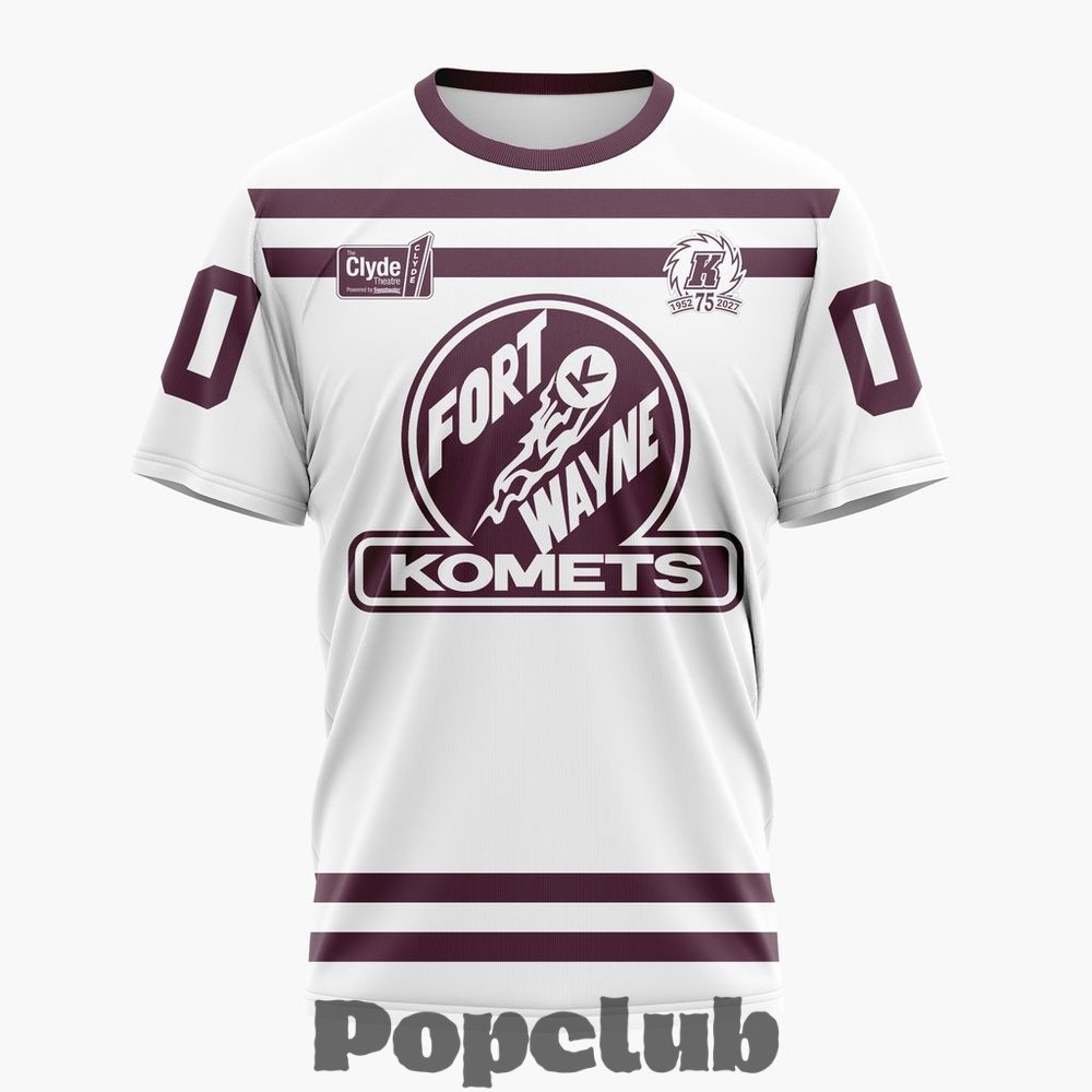 Fort Wayne Komets Personalized 1952 Throwbacks Design Hoodie Fort Wayne Komets Personalized 1952 Throwbacks Design Hoodie