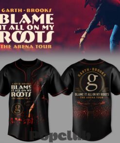 Garth Brooks Blame It All On My Roots The Arena Tour Baseball Jersey