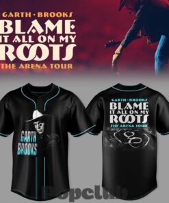 Garth Brooks Blame It All On My Roots The Arena Tour Baseball Jersey