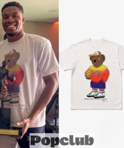 Giannis Antetokounmpo Berris The Bear Do Not Disturb University Basketball T-Shirt