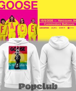 Goose Band Tour 2026 In Vancouver, BC Hoodie