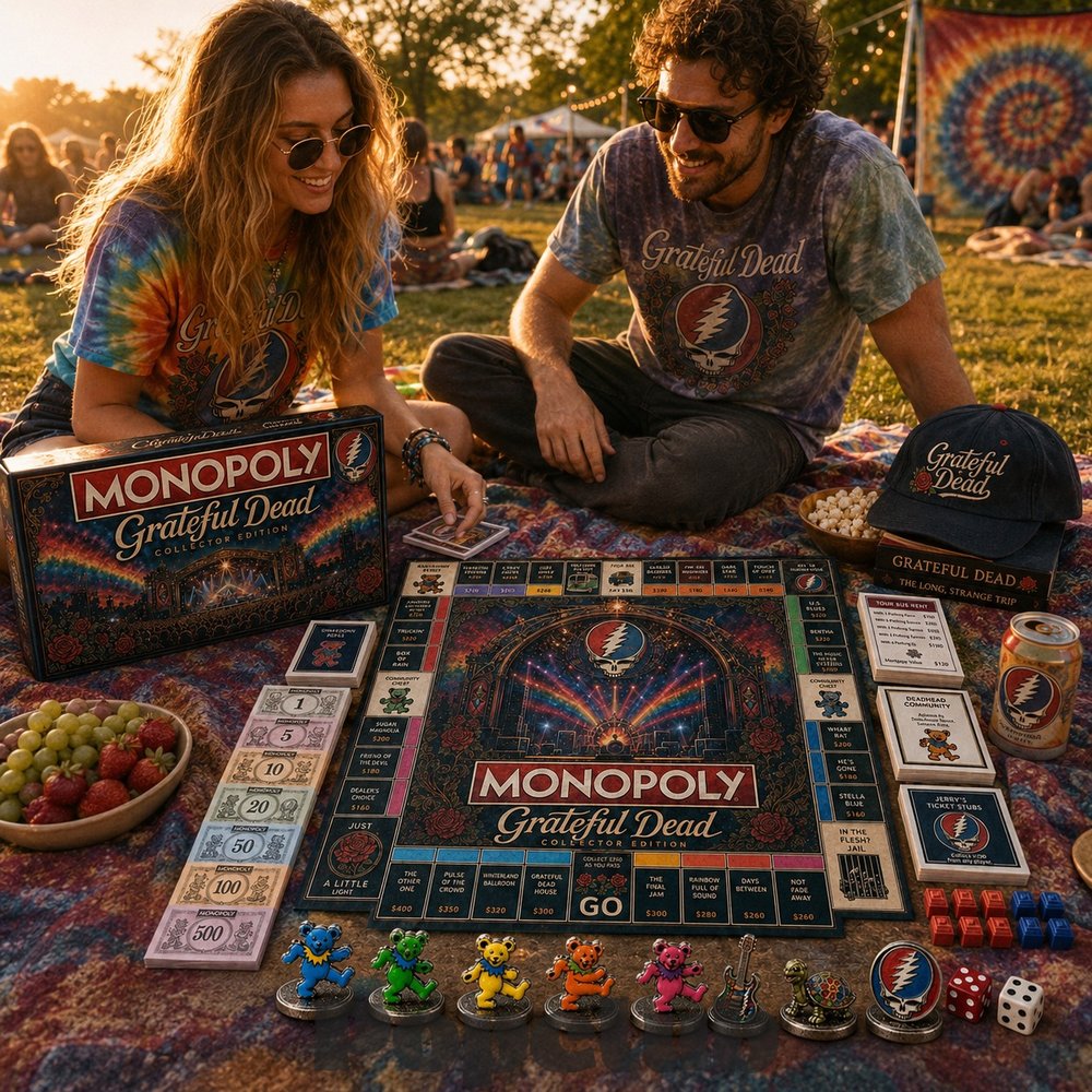 Grateful Dead Monopoly Board Game – Limited Edition Grateful Dead Monopoly Board Game – Limited Edition