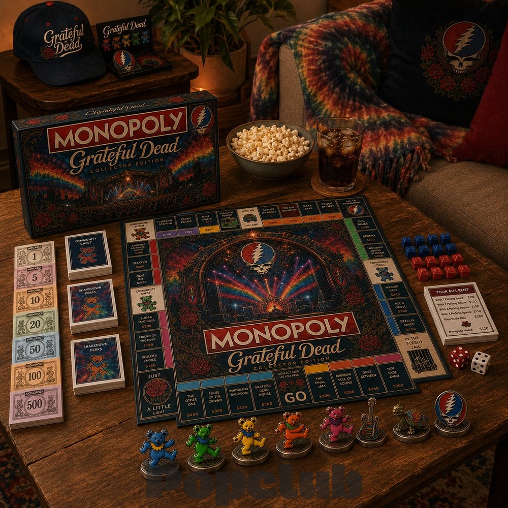 Grateful Dead Monopoly Board Game – Limited Edition Grateful Dead Monopoly Board Game – Limited Edition