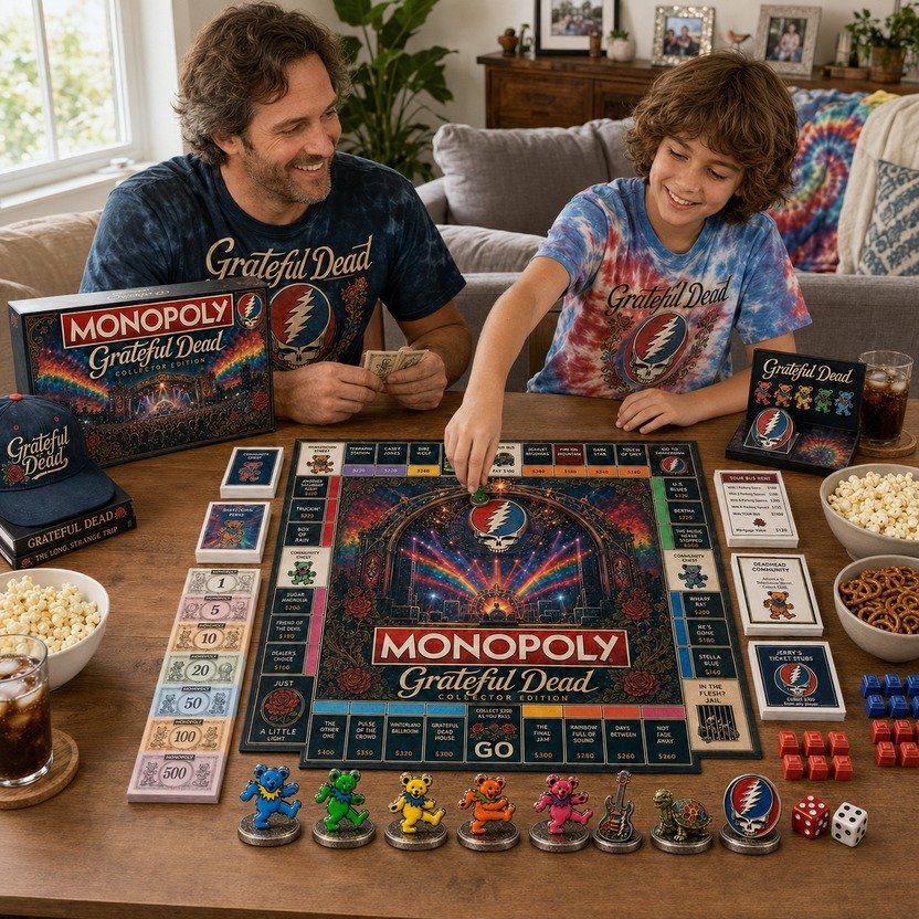 Grateful Dead Monopoly Board Game – Limited Edition Grateful Dead Monopoly Board Game – Limited Edition