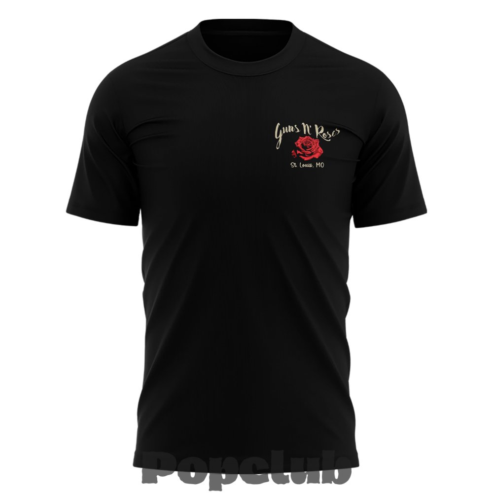 Guns N’ Roses x St. Louis Cardinals 2026 T-Shirt Guns N’ Roses x St. Louis Cardinals 2026 T-Shirt
