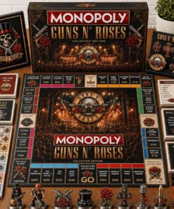 Guns N’ Roses Monopoly Board Game – Limited Edition Guns N’ Roses Monopoly Board Game – Limited Edition
