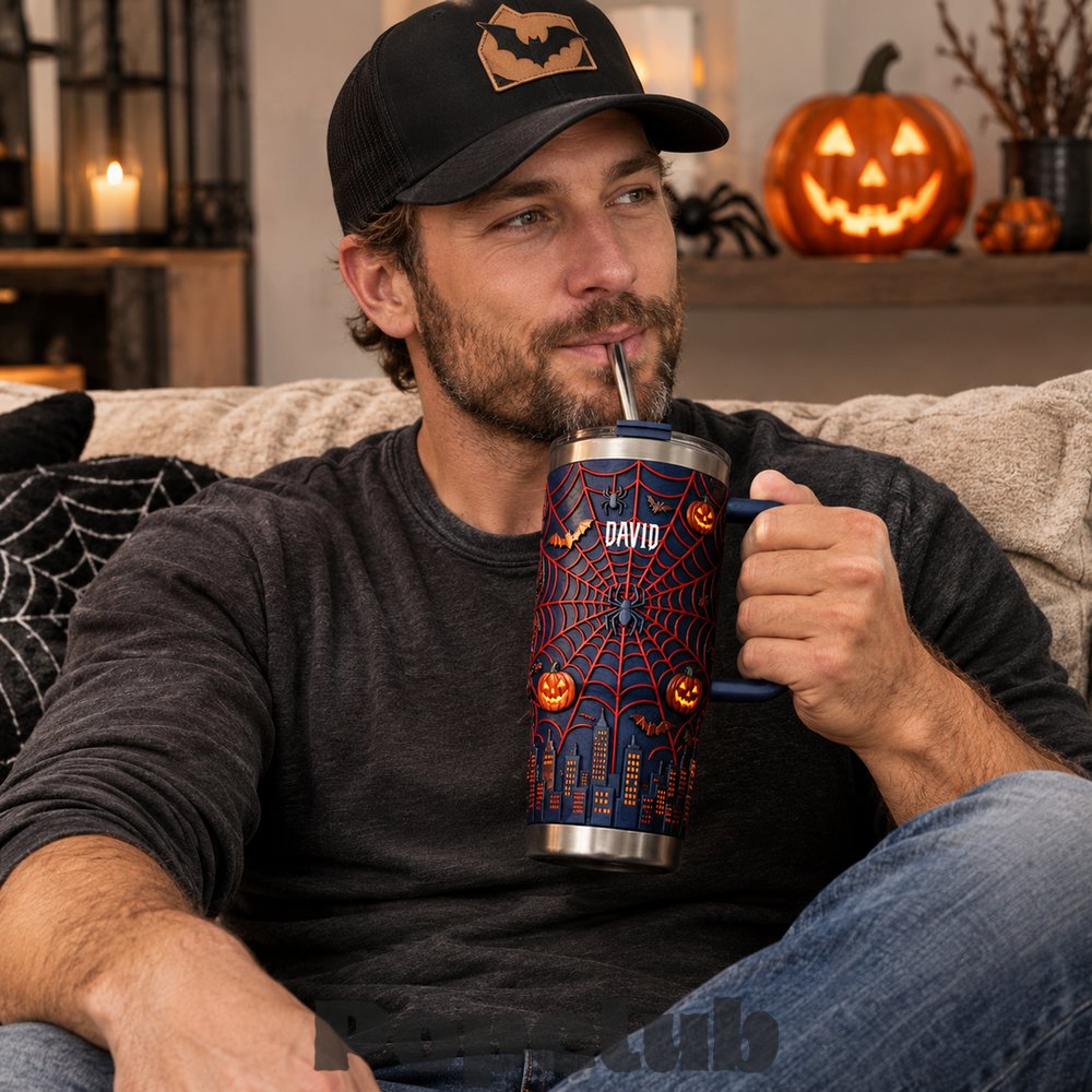 Halloween Spider Web Pumpkin Spooky Custom Tumbler Halloween Spider Web Pumpkin Spooky Custom Tumbler