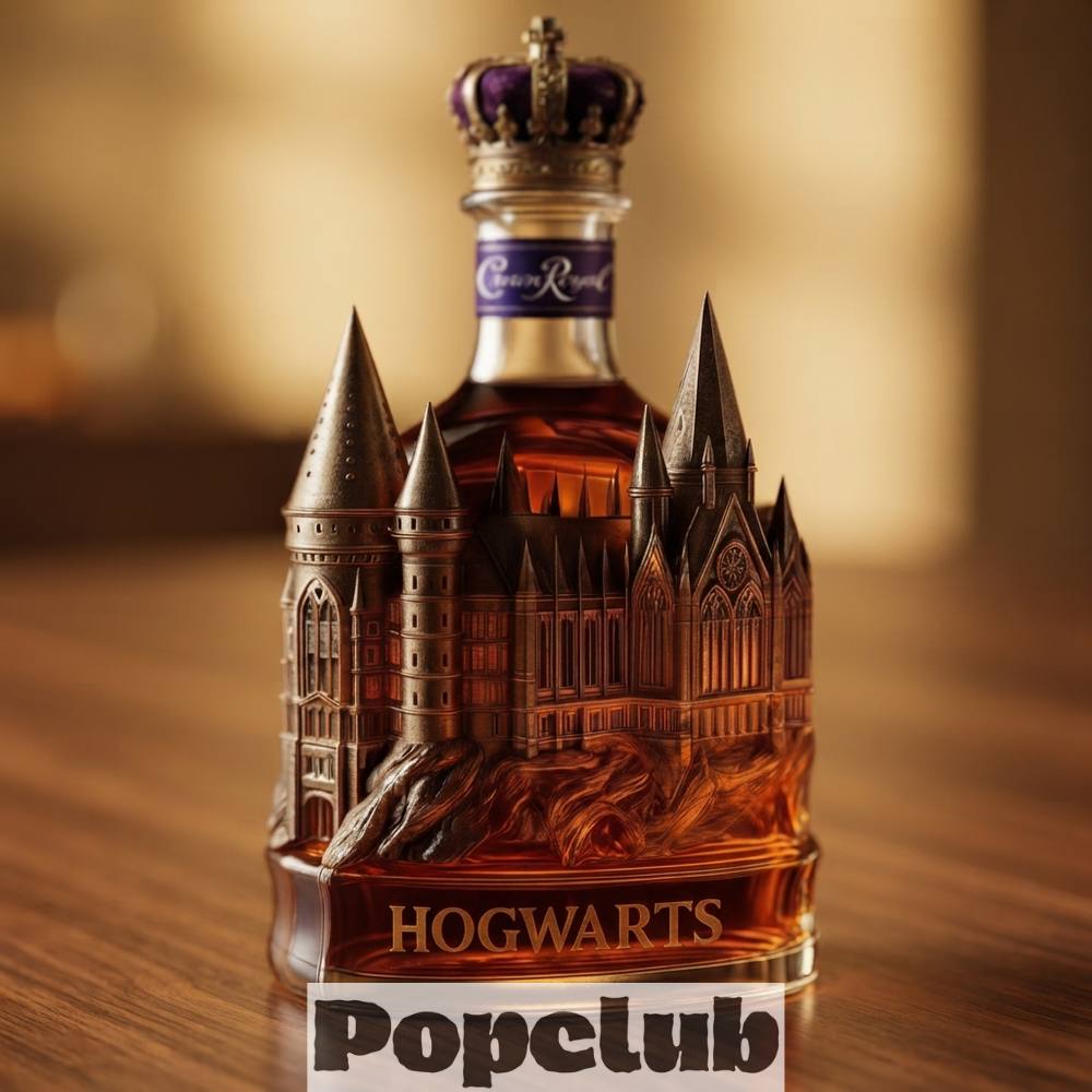 Hogwarts Castle Whiskey Bottle Hogwarts Castle Whiskey Bottle