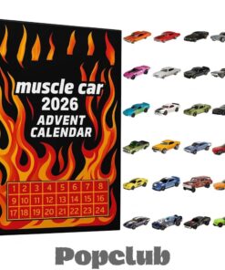 Hot Wheels Muscle Toy Car Advent Calendar