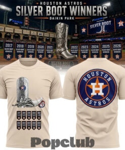 Houston Astros Silver Boot Series 2026 Limited Edition Cream Shirt