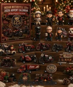 Indian Motorcycle 125th Anniversary 2026 Advent Calendar 24 Days of V-Twin Collectibles