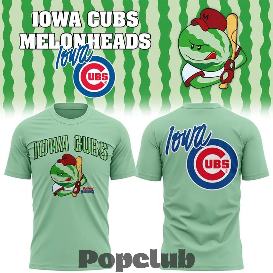 Iowa Cubs Meloheads Limited Edition 2026 T-Shirt Iowa Cubs Meloheads Limited Edition 2026 T-Shirt