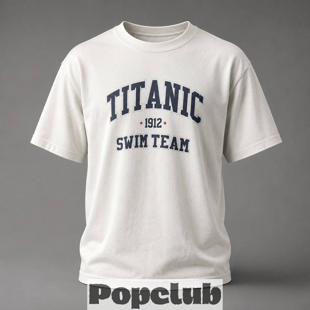 Justin Bieber In Greece Titanic Swim Team 1912 T-Shirt Justin Bieber In Greece Titanic Swim Team 1912 T-Shirt