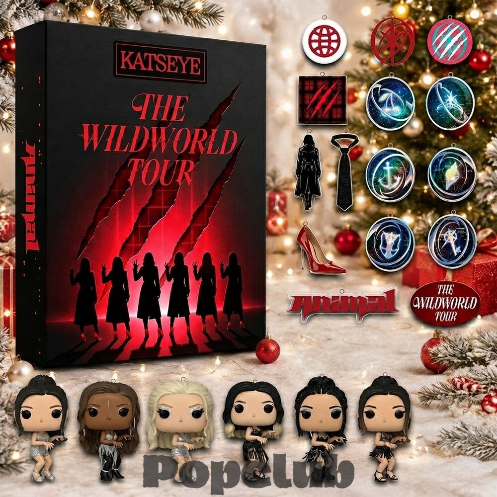 KATSEYE Animal Dance The Wildworld Tour 2026 Advent Calendar KATSEYE Animal Dance The Wildworld Tour 2026 Advent Calendar