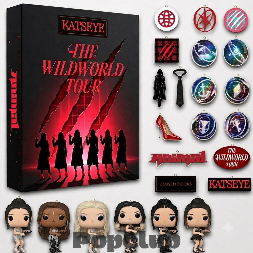 KATSEYE Animal Dance The Wildworld Tour 2026 Advent Calendar KATSEYE Animal Dance The Wildworld Tour 2026 Advent Calendar