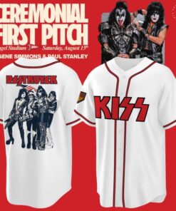 KISS Band Destroyer ’76 Baseball Jersey