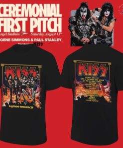 KISS Band Framed Destroys Anaheim T-Shirt