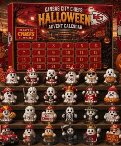 Kansas City Chiefs Halloween 2026 Advent Calendar 24 Days Countdown Figurine Set Kansas City Chiefs Halloween 2026 Advent Calendar 24 Days Countdown Figurine Set