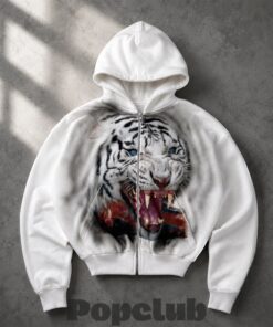 Kanye West Ye LA MASKARADE Tiger Hoodie