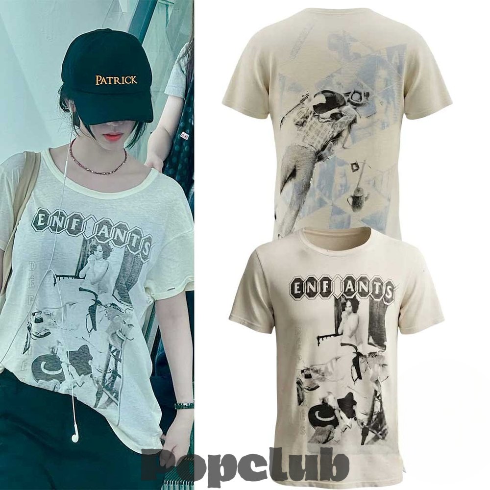 Karina Aespa Enfants Riches Deprimes Show Me Kansas T-Shirt Karina Aespa Enfants Riches Deprimes Show Me Kansas T-Shirt