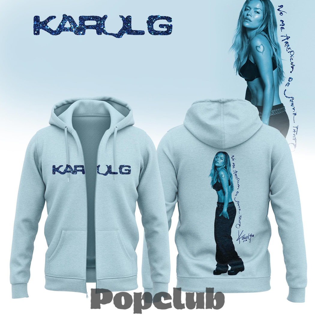 Karol G Album “NO ME ARREPIENTO DE SENTIR TANTO” Hoodie Karol G Album “NO ME ARREPIENTO DE SENTIR TANTO” Hoodie