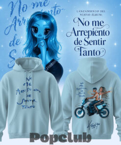 Karol G Album “NO ME ARREPIENTO DE SENTIR TANTO” Limited Edition Signature Hoodie