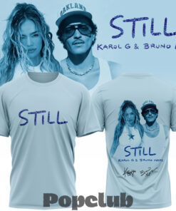 Karol G & Bruno Mars “STILL” Limited Edition Signature T-Shirt