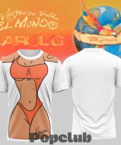 Karol G VIAJANDO POR EL MUNDO TROPITOUR T-Shirt