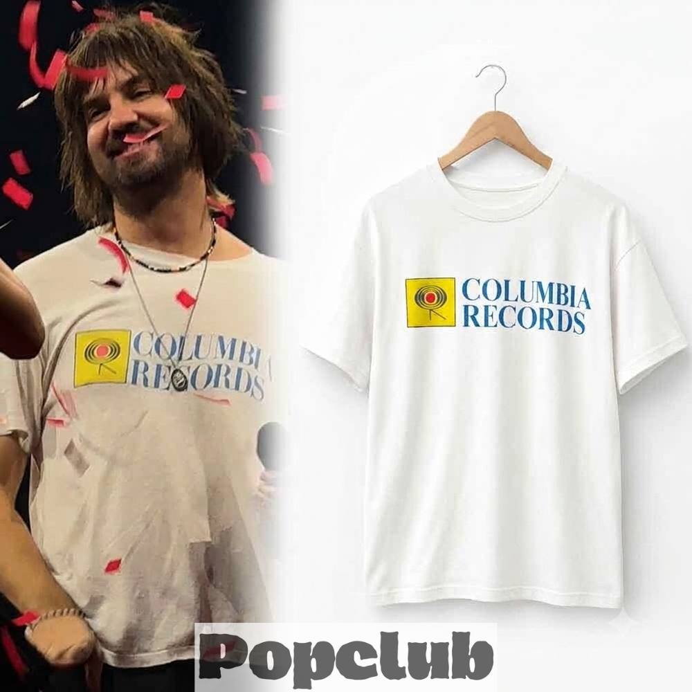 Kevin Parker Columbia Records Logo T-Shirt Kevin Parker Columbia Records Logo T-Shirt