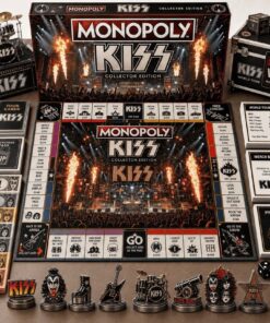 KISS Band Monopoly Board Game KISS Band Monopoly Board Game